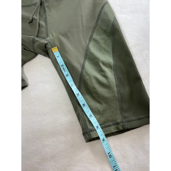 Free People Movement Womens XS Bike Shorts Olive Green Athleisure Sporty Gym - Picture 8 of 8